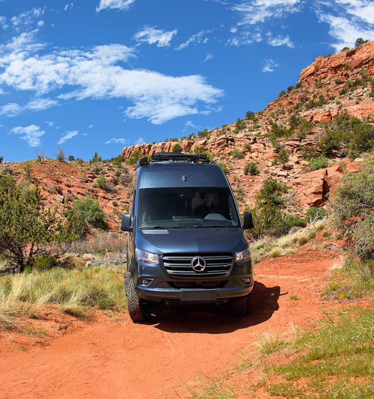 2024 Sanctuary Class B Sprinter Van in Tenorite Gray exterior