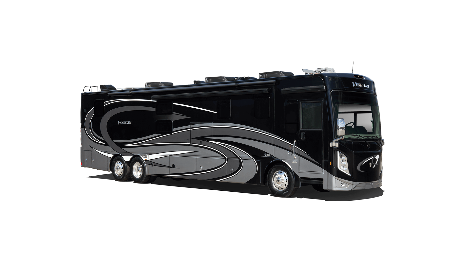 2022 Thor Venetian Class A Diesel RV - Tanglewood Full Body Paint Exterior social photo