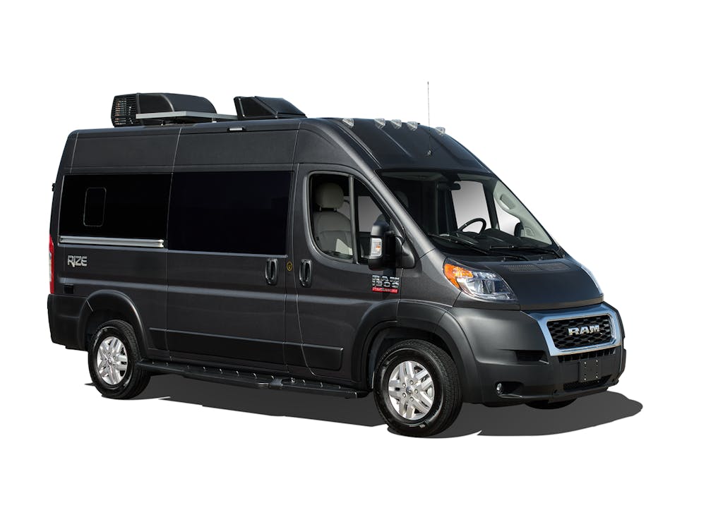 2022 Thor Rize Class B Camper Van Charcoal Full Body Paint Exterior social photo