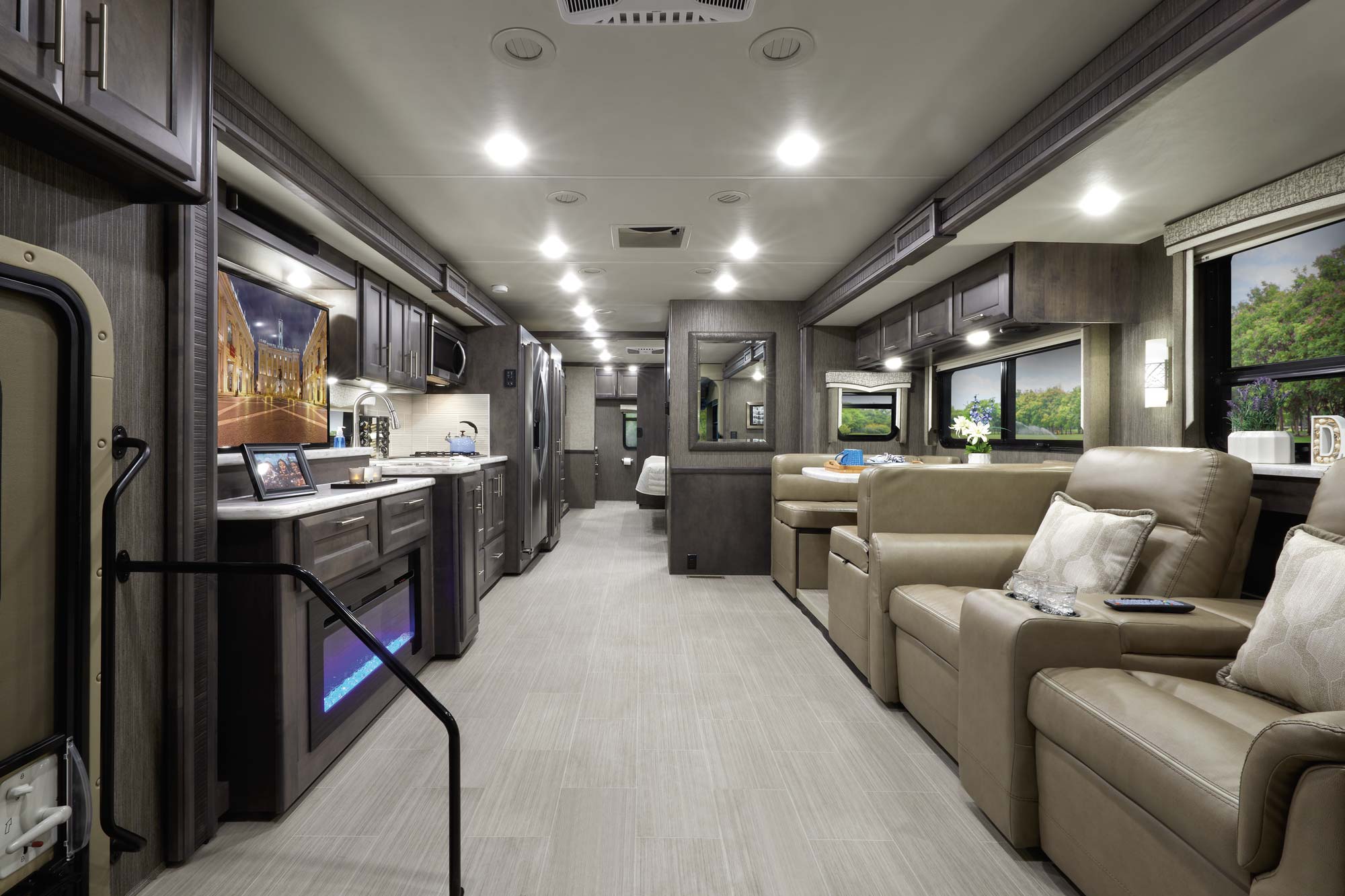 Challenger Class A RV Interior