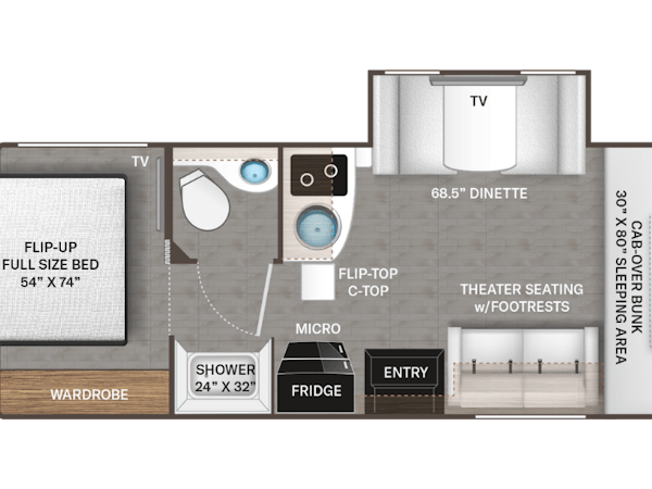 Delano 24RW floor plan