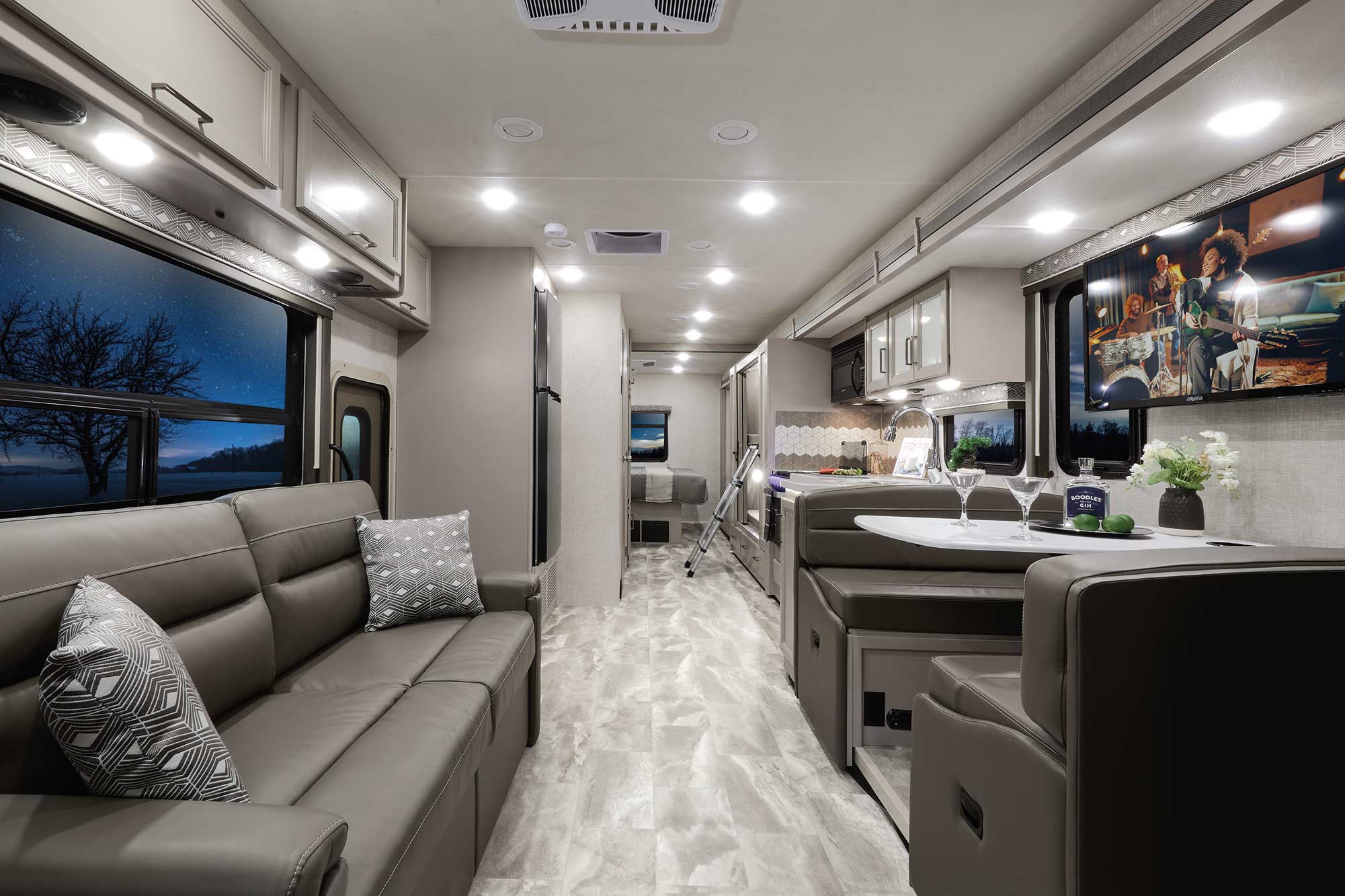 2022 Thor Windsport Class A RV 34J Front to Back - Luxury Collection™ Venice Stone