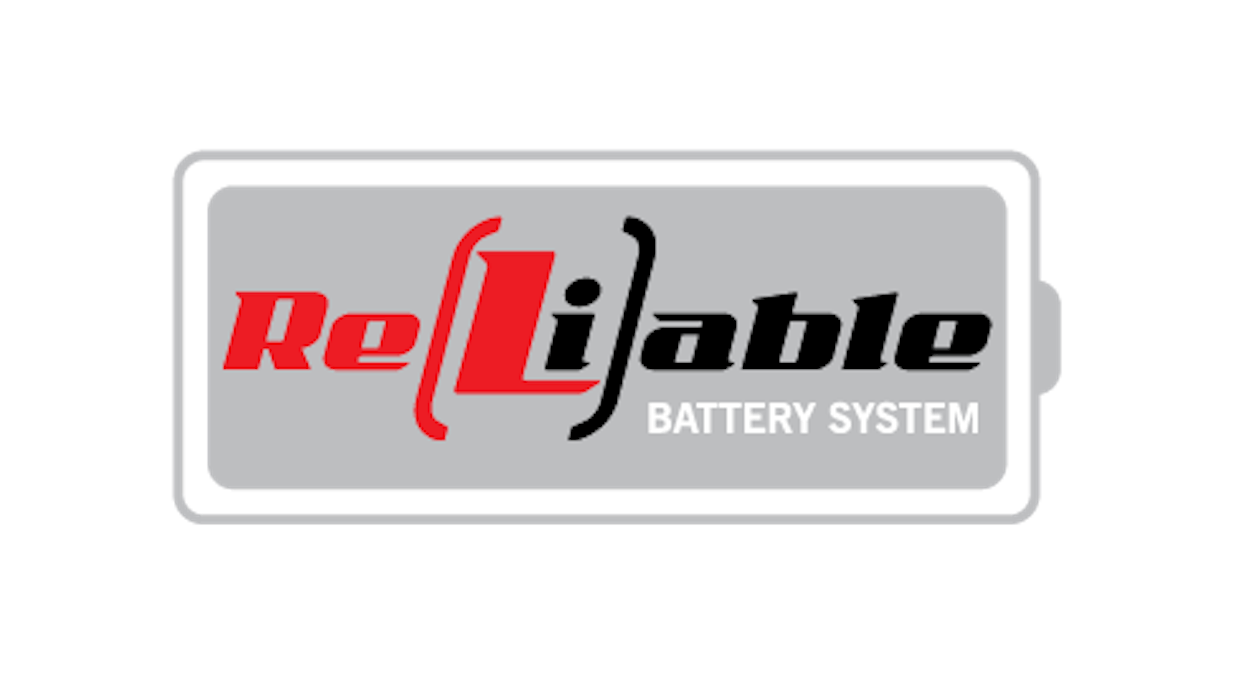 2022 Thor Re(Li)able Lithium Battery System Logo Reliable battery power logo Reliable Power Pack Electrical system logo