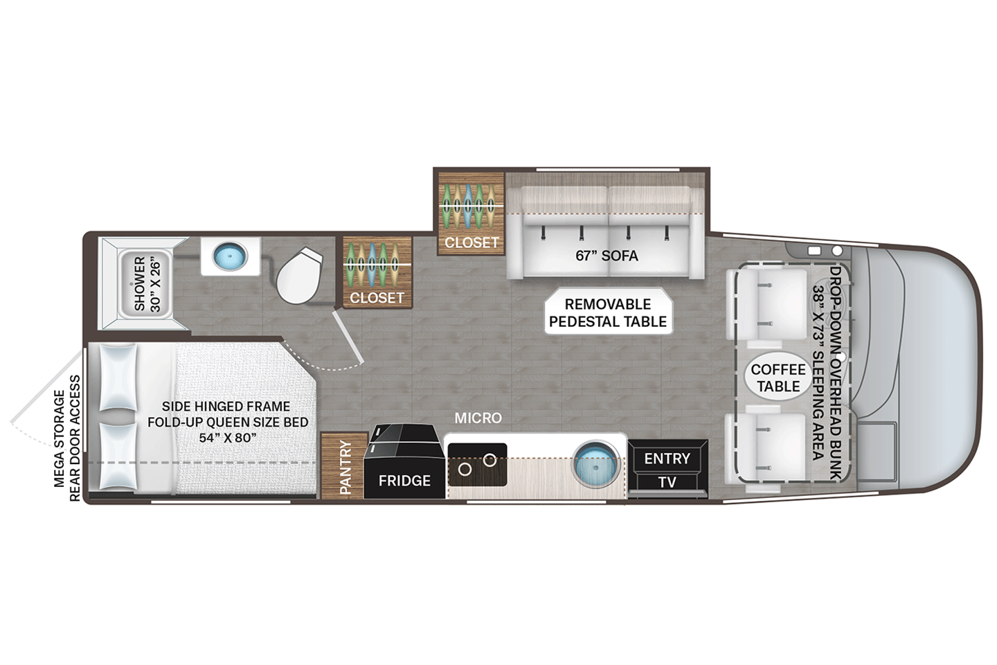 Vegas 25.7 · Floor Plan
