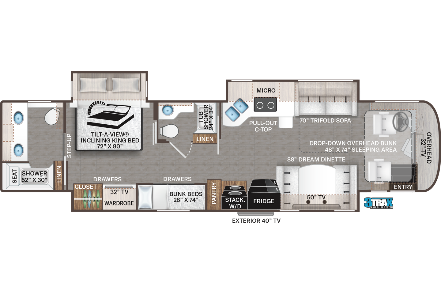 Aria 4000 · Floor Plan