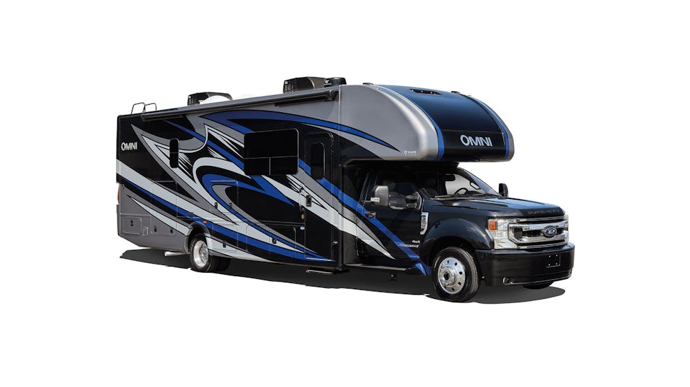 2022 Thor Omni Class C RV Lake Powell Full Body Paint Exterior social photo