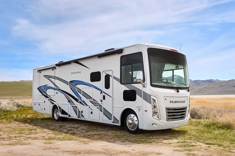 2024 Hurricane Class A Gas motorhome in Utah scenery