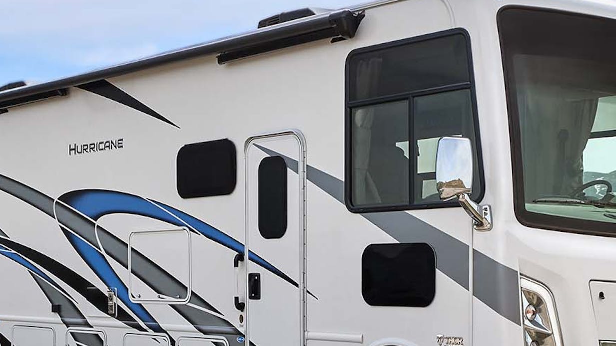 2024 Hurricane Class A Gas motorhome in Utah scenery