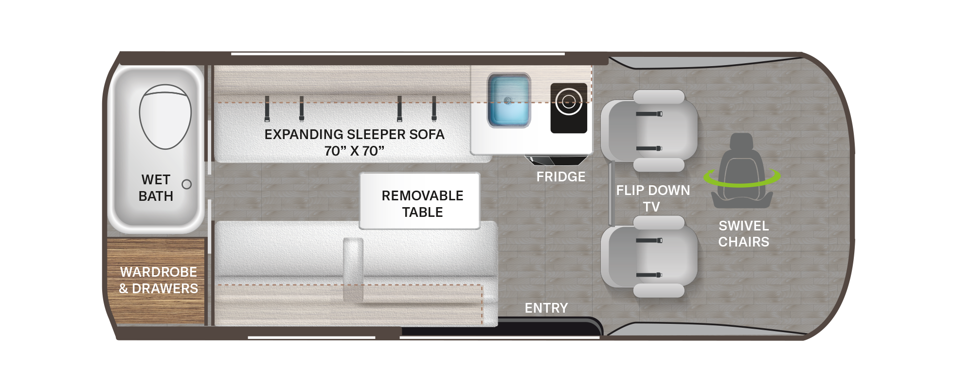 Sanctuary and Tranquility 19A floor plan