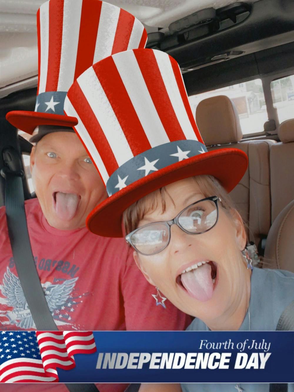 Blog the detour is the destination fourth of july fireworks funny hats scotts bluff Nebraska Neuens Blog