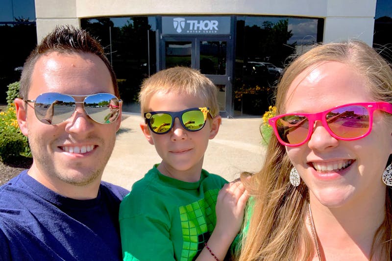 Hangin' with the Hagens on a Factory Tour