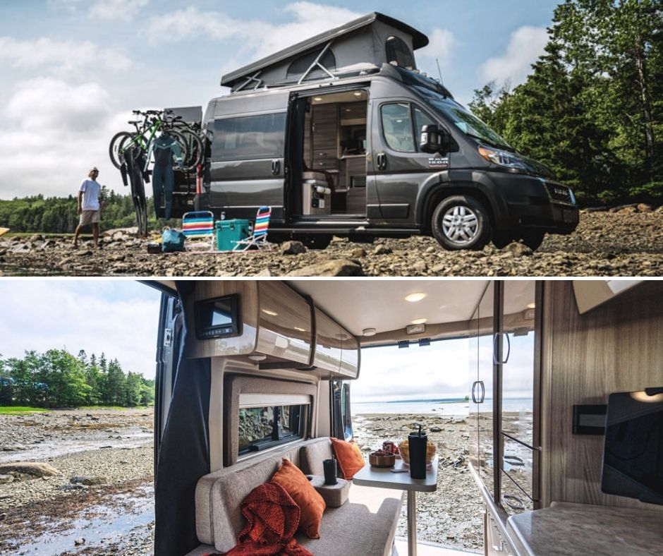 Blog Redefining the Work-Life Balance Scope Class B RV collage