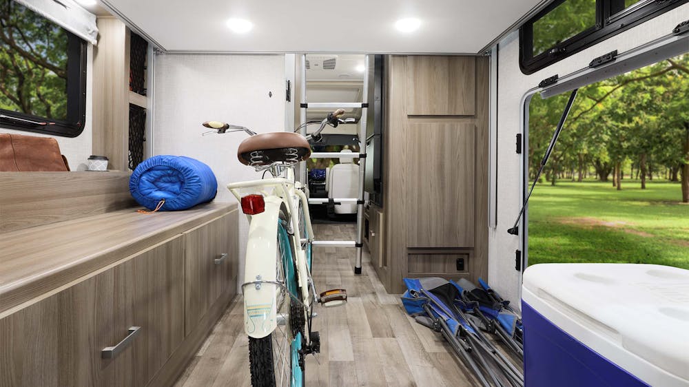 2025 Compass® GO 22MT Rear MEGA-Storage™/Bedroom Area