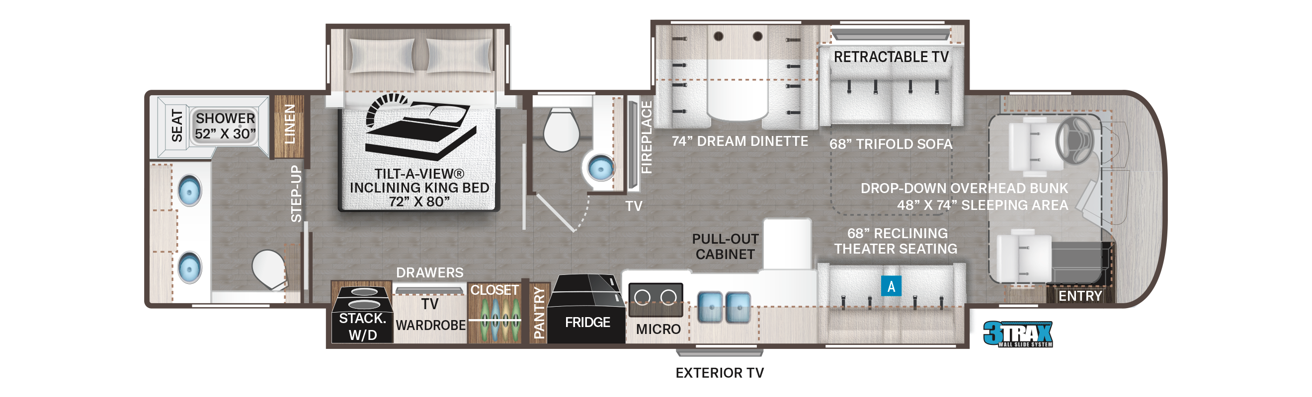 Aria 3901 floor plan no options