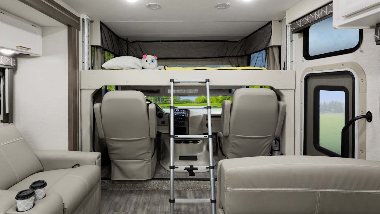 Ace Resonate power drop down hide away bunk