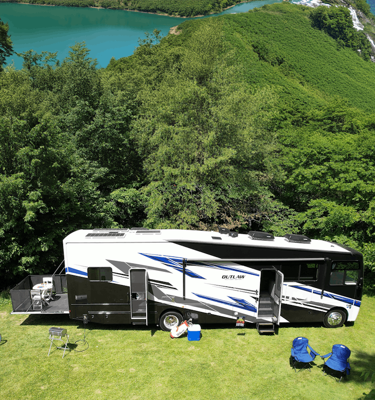 Outlaw Wild West Class A Toy Hauler