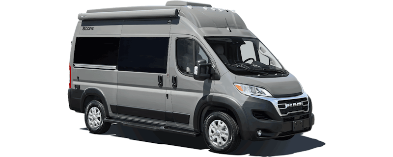 Scope class b van in ceramic grey paint