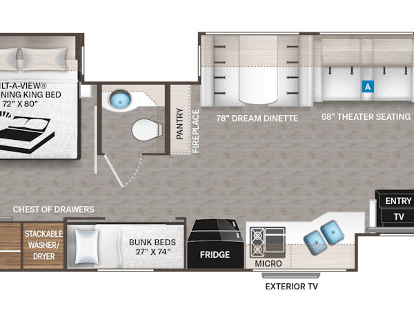 Inception and pasadena 38xl floor plan