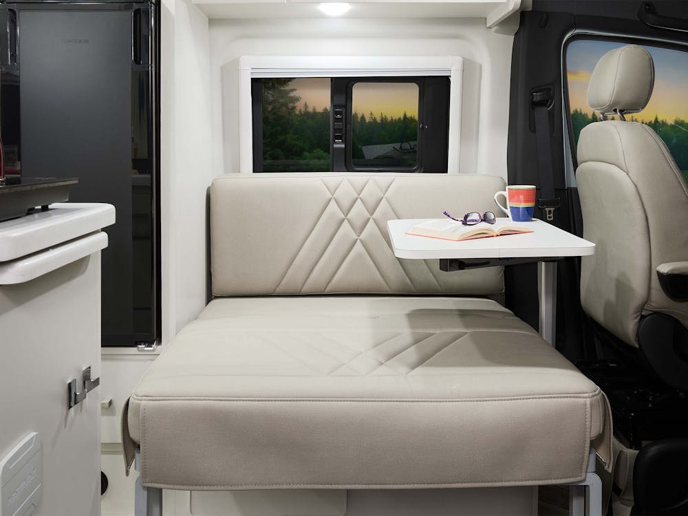 2025 Sanctuary 24A Coastal Cream interior seating