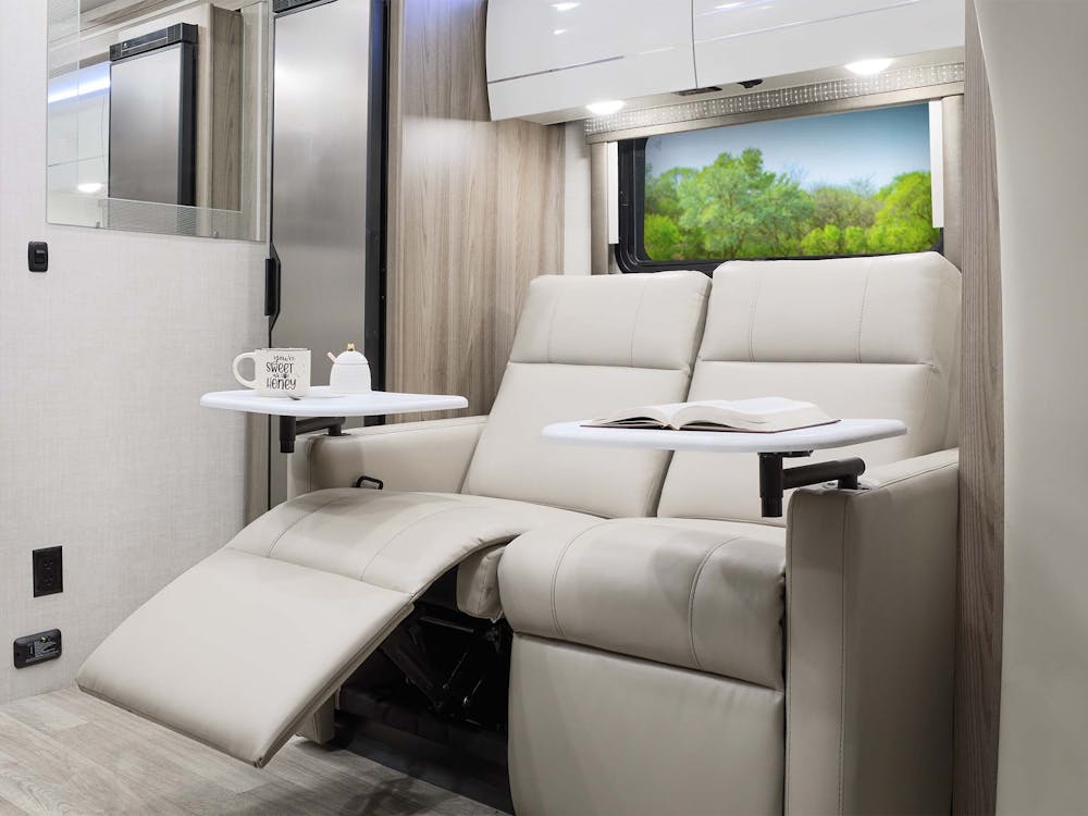 2025 Tiburon 24XL Cafe Mocha Modern Mocha Theater Seats