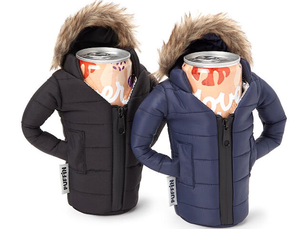 Photo courtesy: Slim Can Parka Koozies