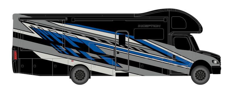 2026 Inception Beacon Blue Stealth Package