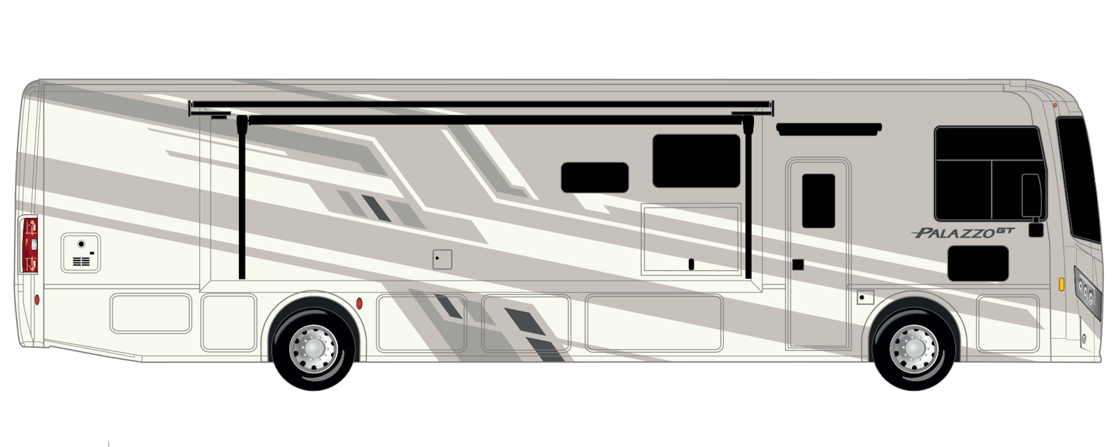 2026 Palazzo GT White Rock
