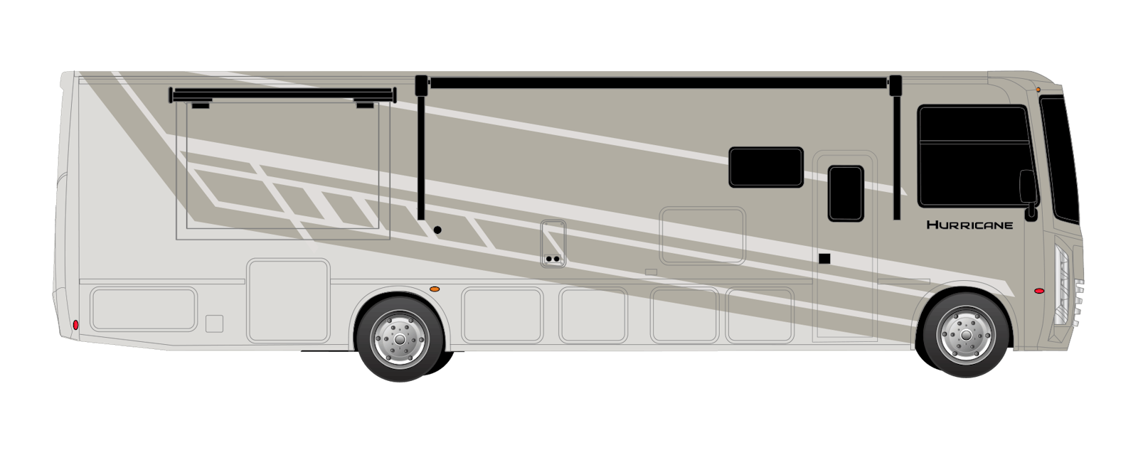 2026 Hurricane Silverstone Edition Partial Paint