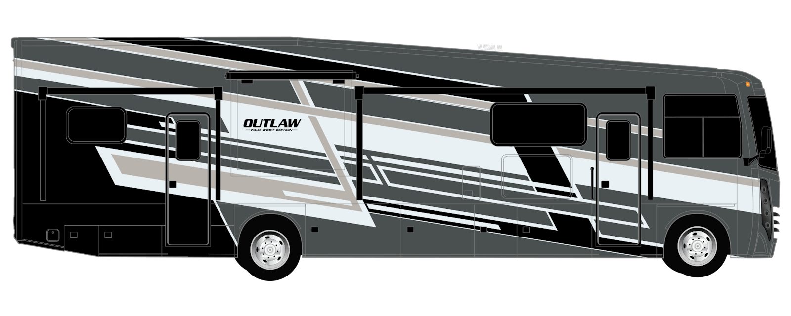 2026 Outlaw Wild Wild West Storm Bay Full Body Paint