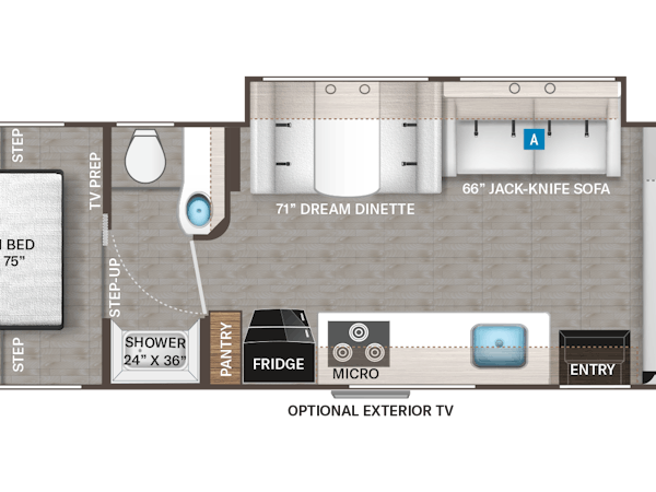 31H Floor Plan with No Option Shown