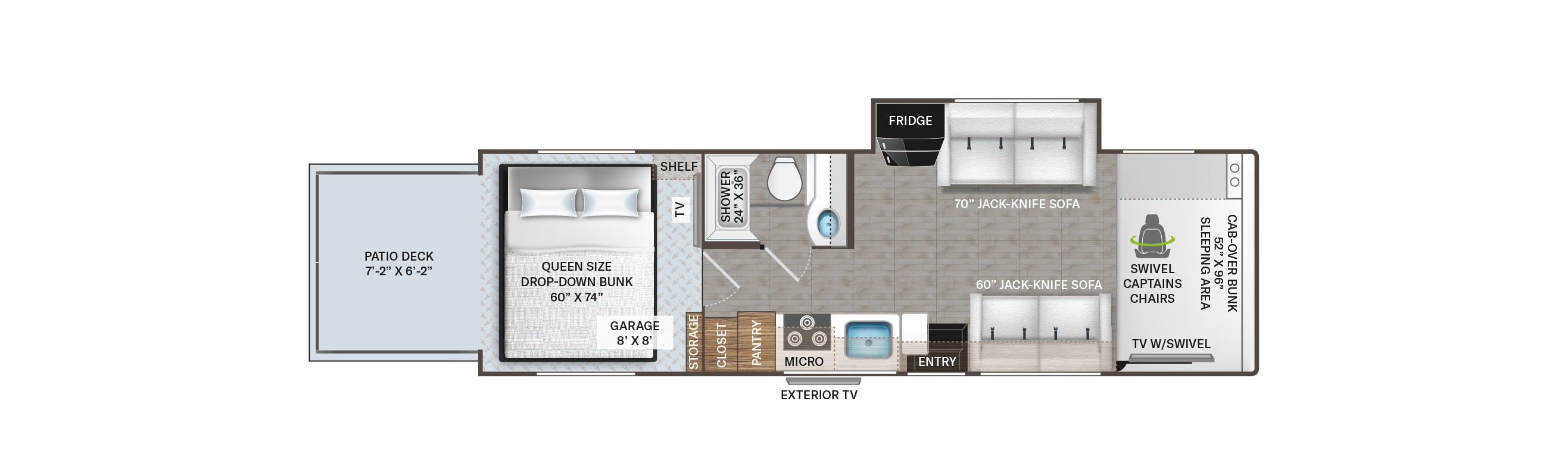 Outlaw Class C 29J Floor Plan