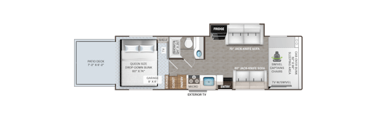 Thor Outlaw® Class C Toy Hauler Motorhomes - Thor Motor Coach