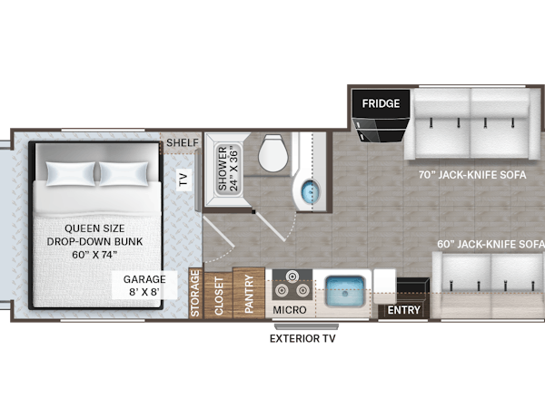 Outlaw Class C 29J Floor Plan