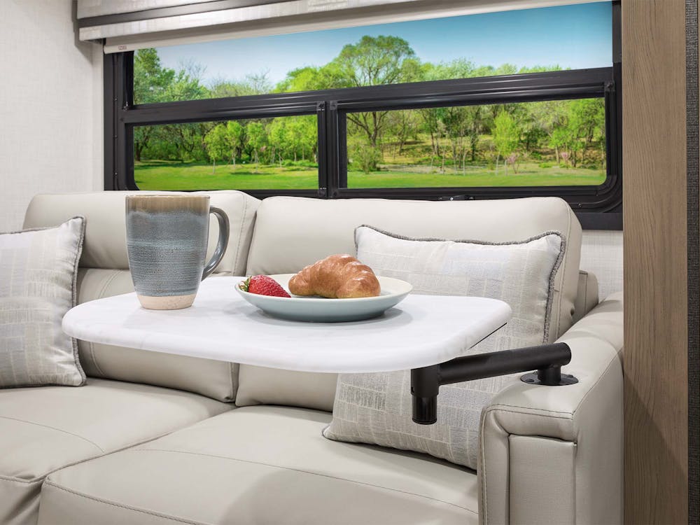 2026 Axis 24.1 Seapearl Napa Collection Sofa Swing Arm Table