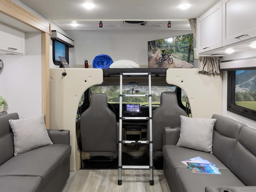 2026 Outlaw Class C 29J Carbon Steel Hampton Collection Overhead Bunk