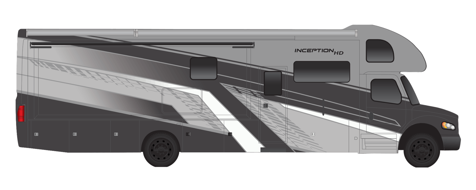 2026 Inception HD Stratos Gray Stealth 3