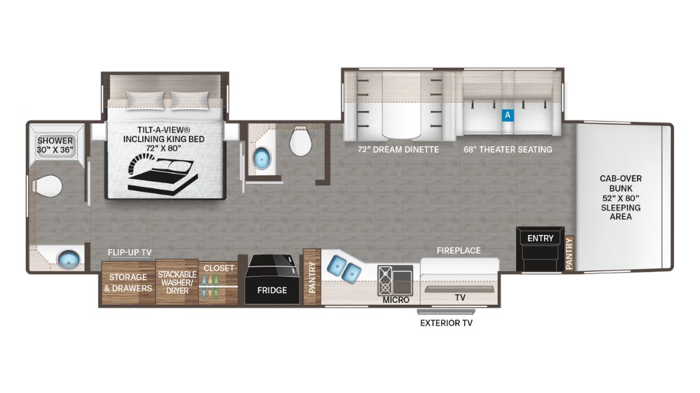 38DX Floor Plan