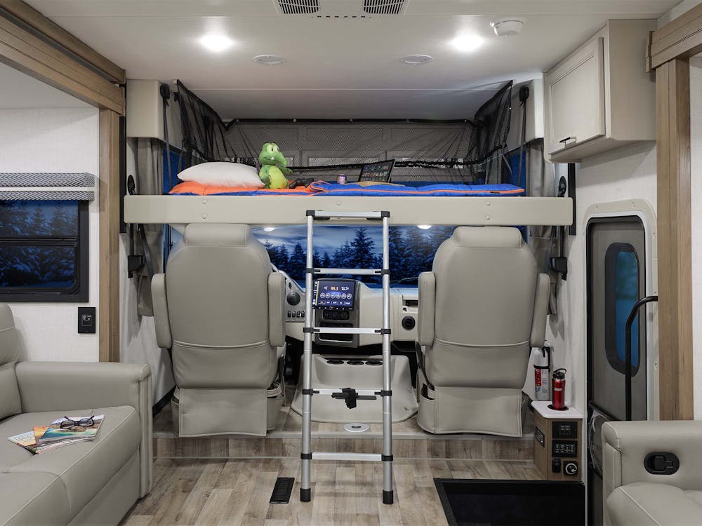 2026 Hurricane 35R Nantucket Blue 2 Retreat Collection Overhead Bunk