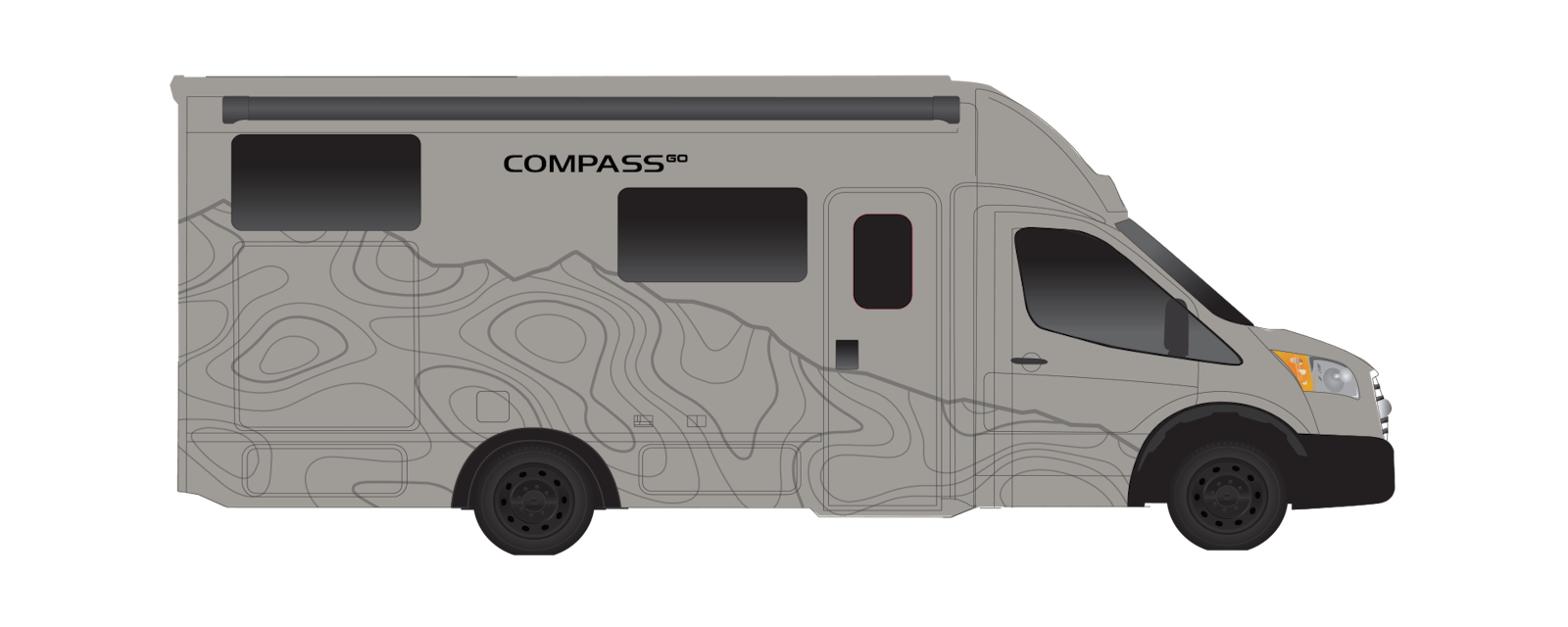2026 Compass GO Full Body Paint Teton