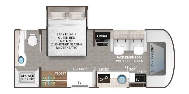 2026 Compass 24JG Floor Plan