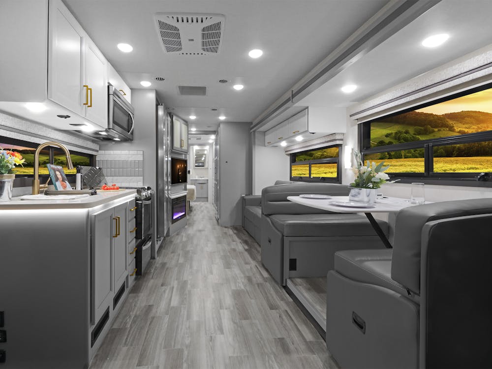 2026 Windsport 35G Mesa Granite and Cali Collection Front to Back