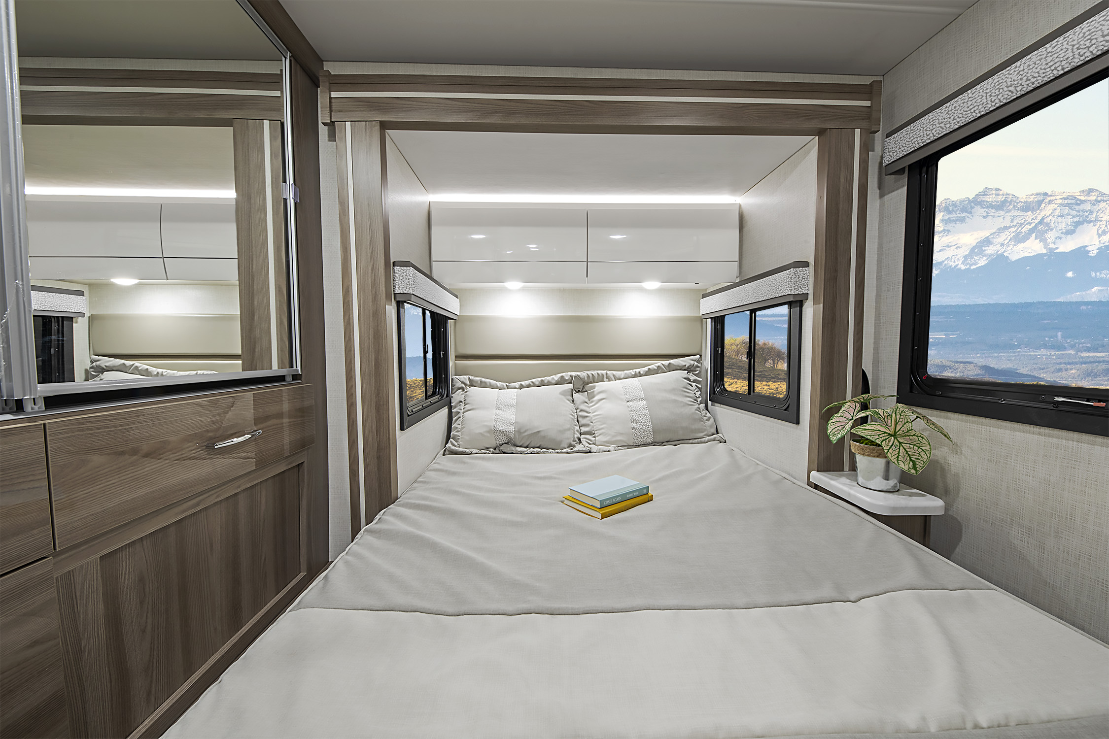 2026 Delano 24RW Snow Leopard II & Modern Mocha Bed