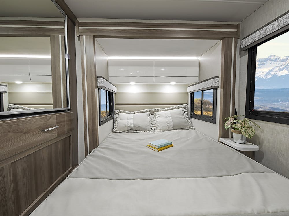 2026 Delano 24RW Snow Leopard II & Modern Mocha Bed
