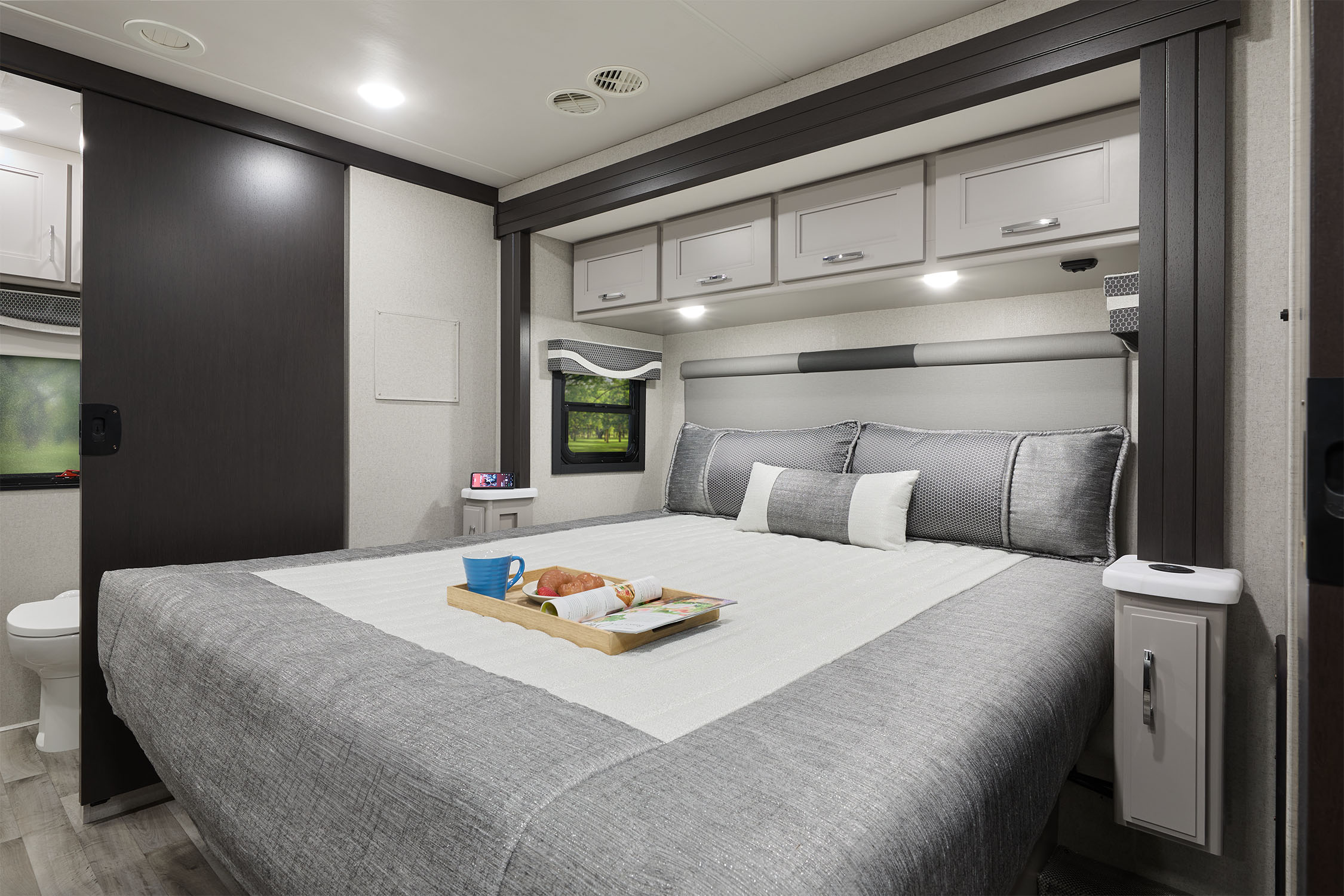 2026 Pasadena 38DX Evening Shade 4 Asheville Bedroom