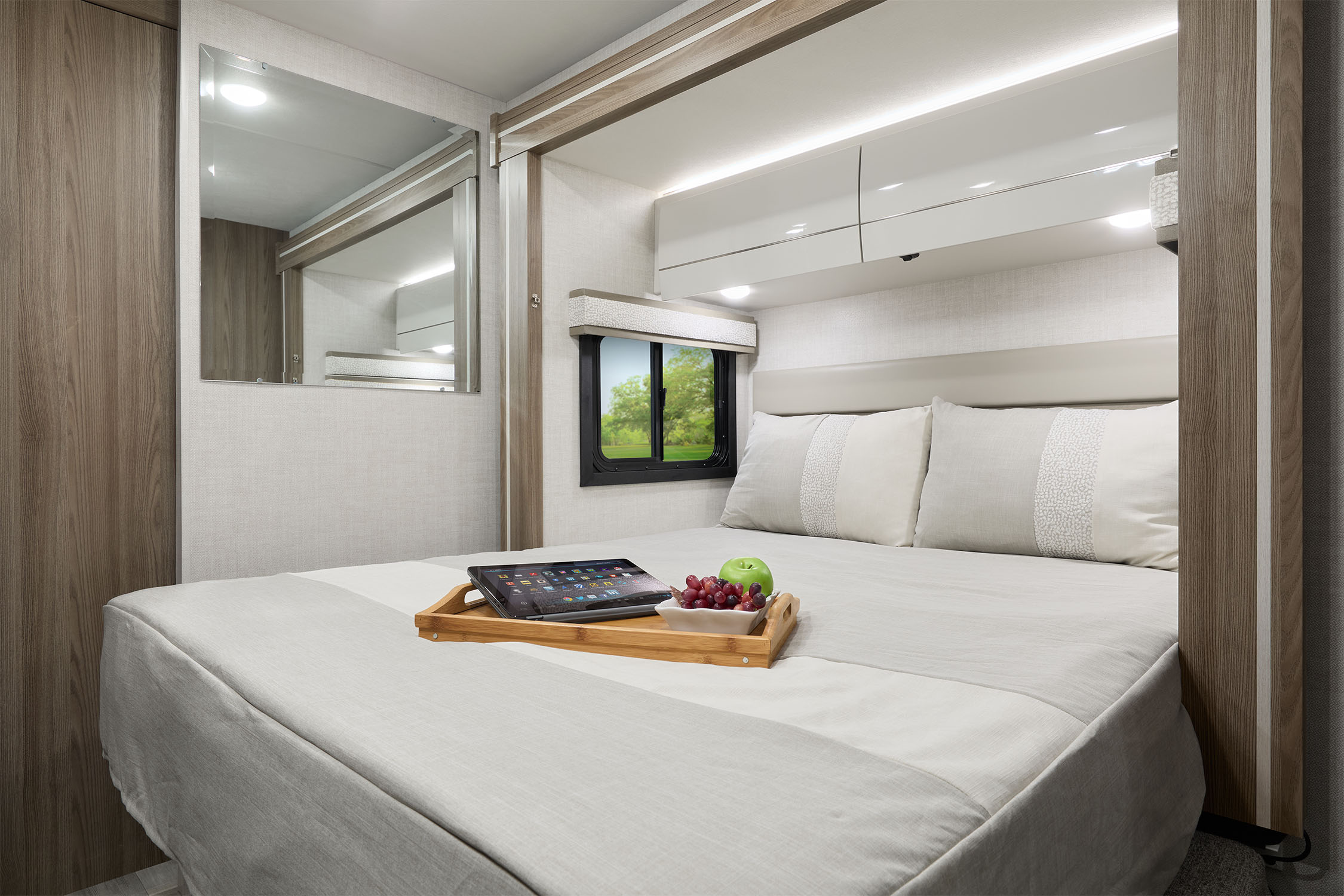 2026 Gemini 24JG Snow Leopard Modern Mocha Flip up Bed