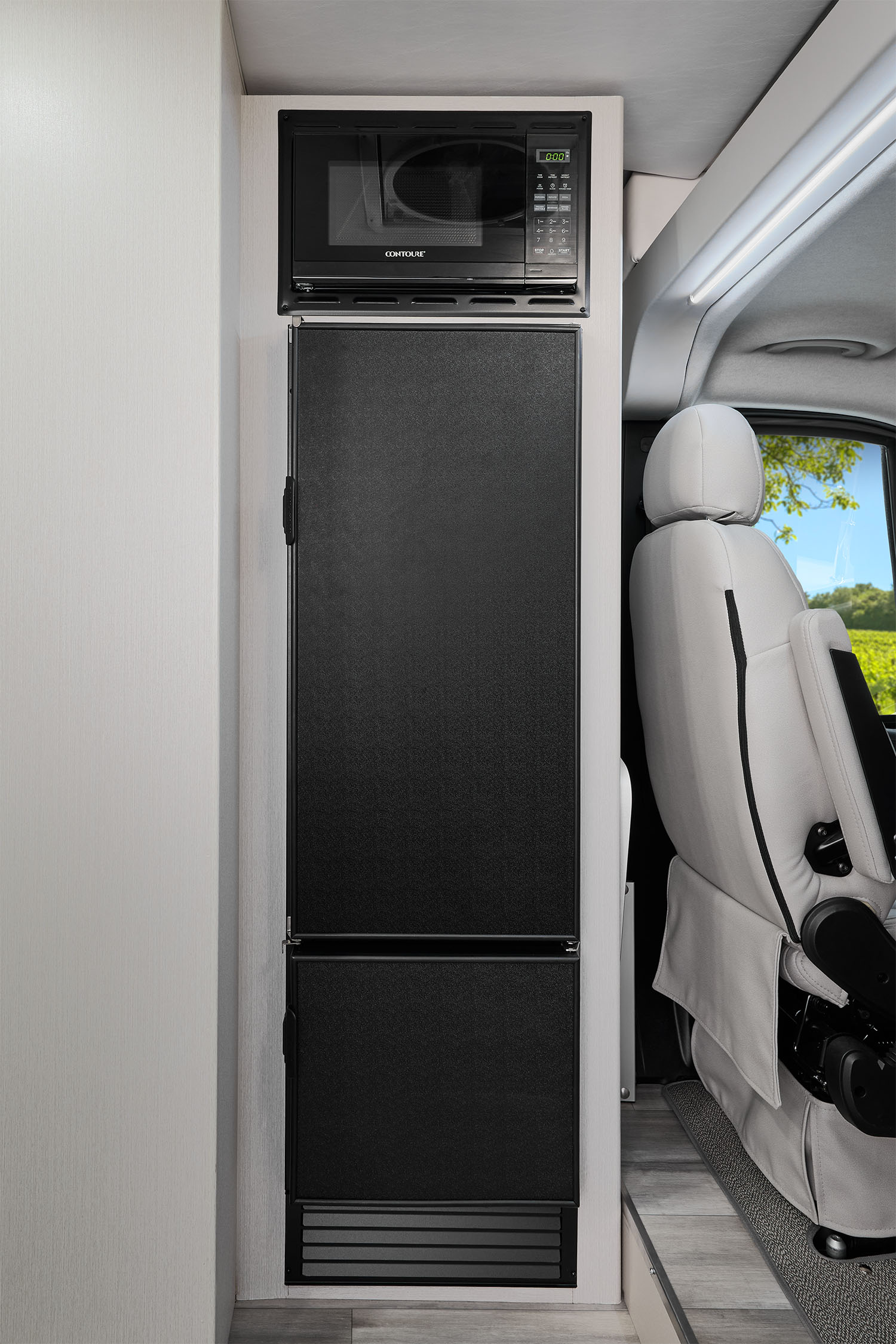 2026 Tellaro 20U Modern White Refrigerator