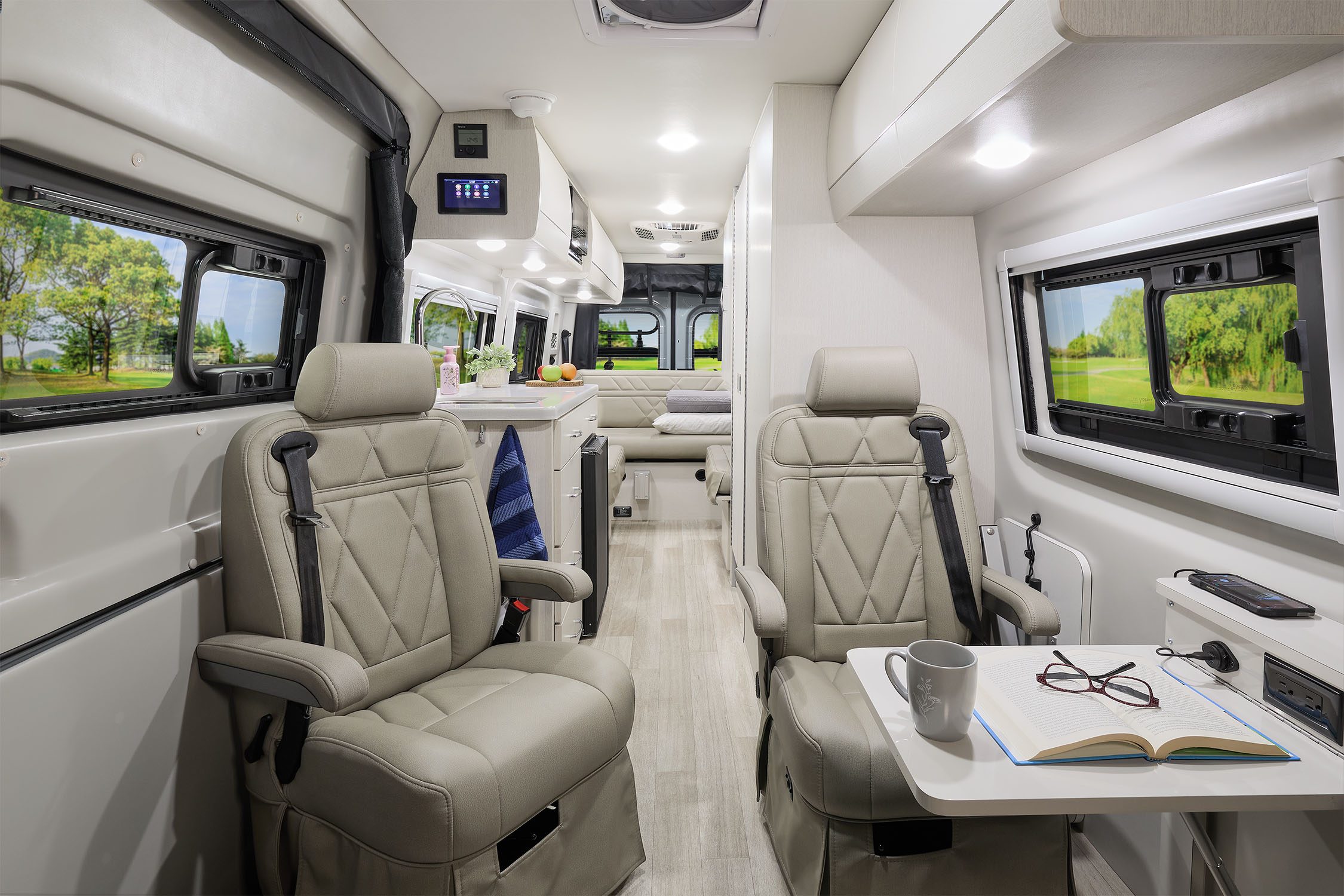 2026 Tranquility 24C White Sand Front to Back