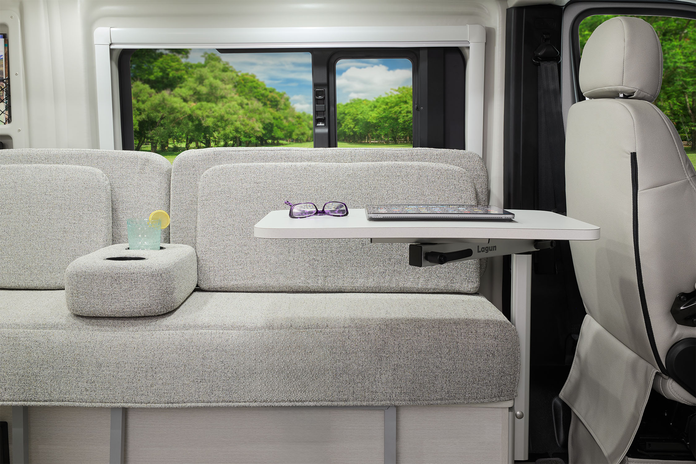 2026 Rize 18M Modern White Lagun Table