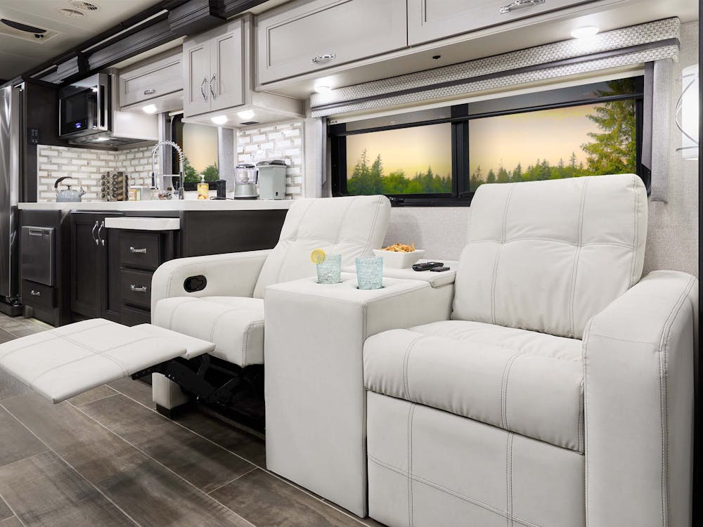 2023 Thor Venetian Class A Diesel Pusher RV F42 Theater Seats - Lifestyle Edition™ Casera Asheville Cabinetry