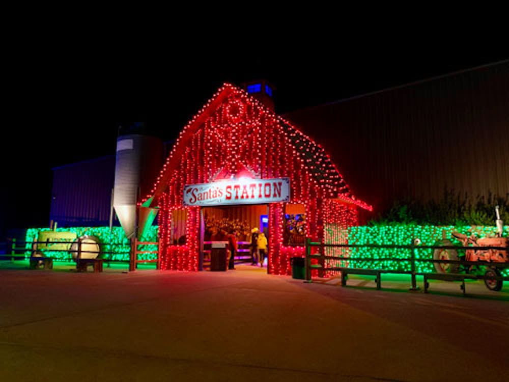Blog photo Hangin' with the Hagens for the Holidays - Santa's Station